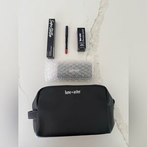 Lune & Aster, NWT bundle, moonrise, eyeshadow, palette, liner, lipstick, mascara